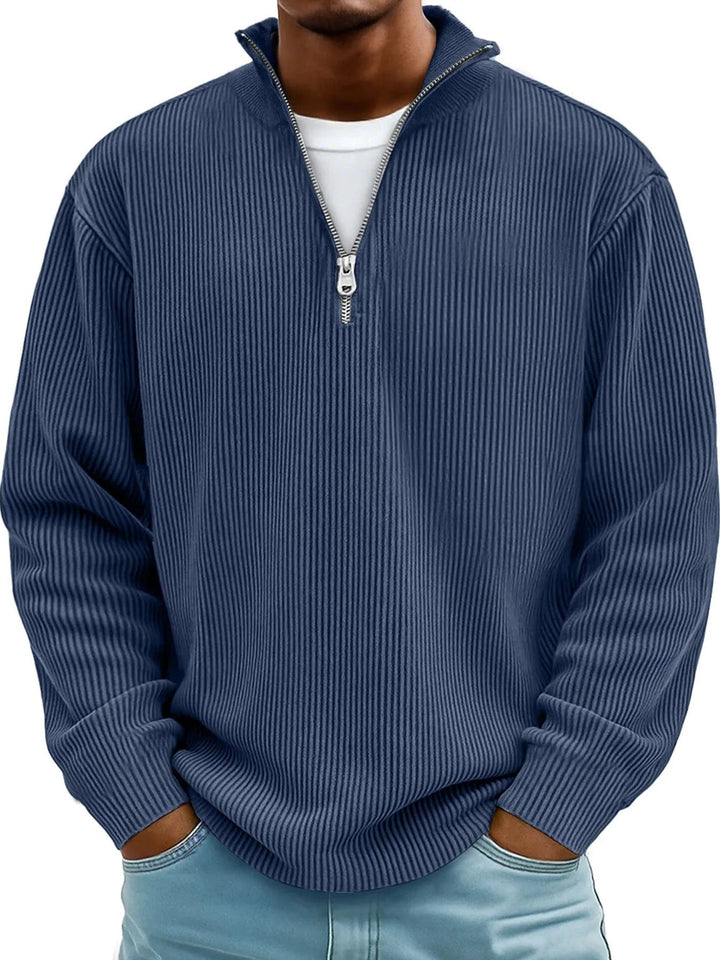 Men’s Plus Size Quarter-Zip Sweatshirt from Hot Topic Goods