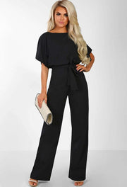 Summer Button Tie Jumpsuit