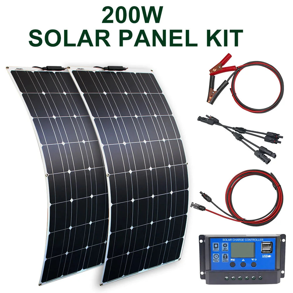 12V Portable Solar Panels