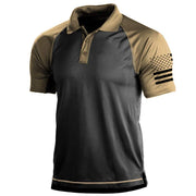 Men's large size t-shirt in gray with short sleeves, suitable for outdoor activities and leisure scenarios.