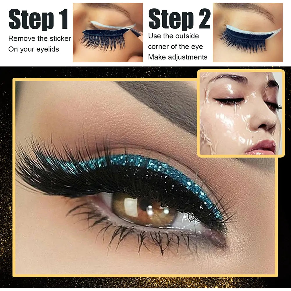 Eyeliner Eyelash Set