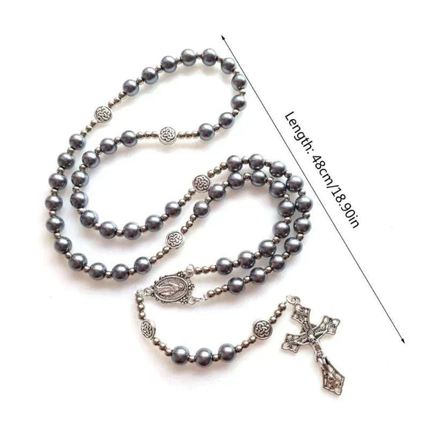 Rosary Bead Necklace
