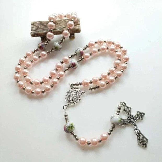 Rosary Bead Necklace