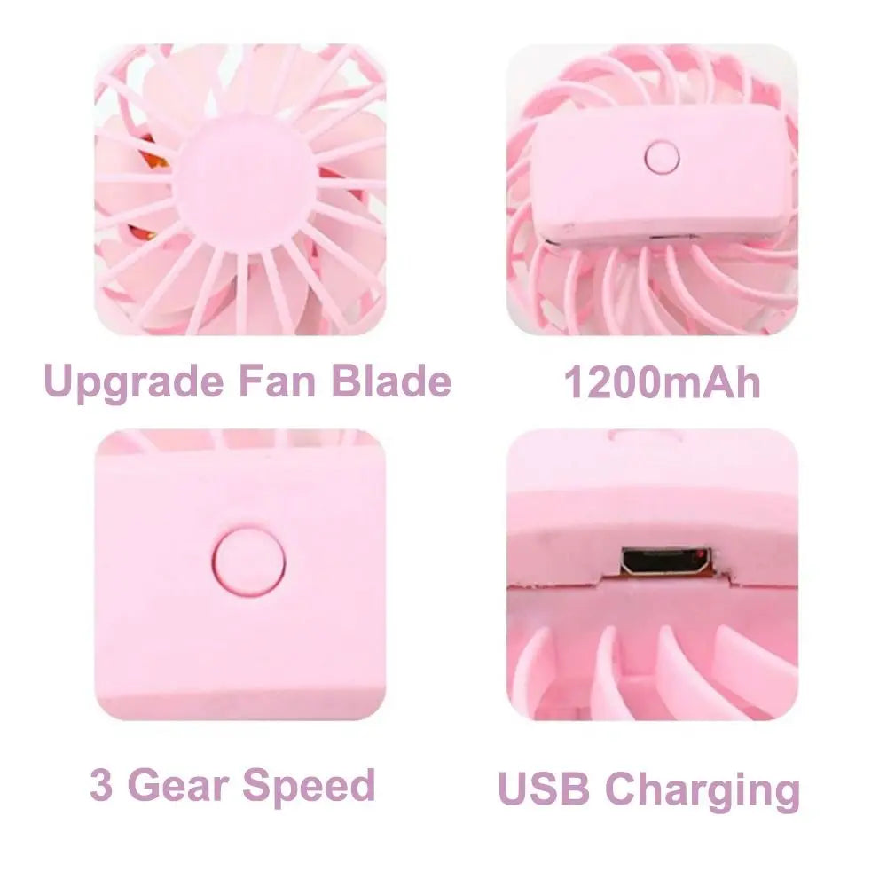 USB Charging Fan Visor Hat