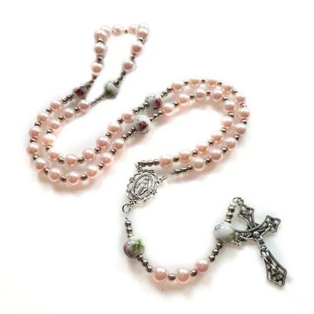 Rosary Bead Necklace