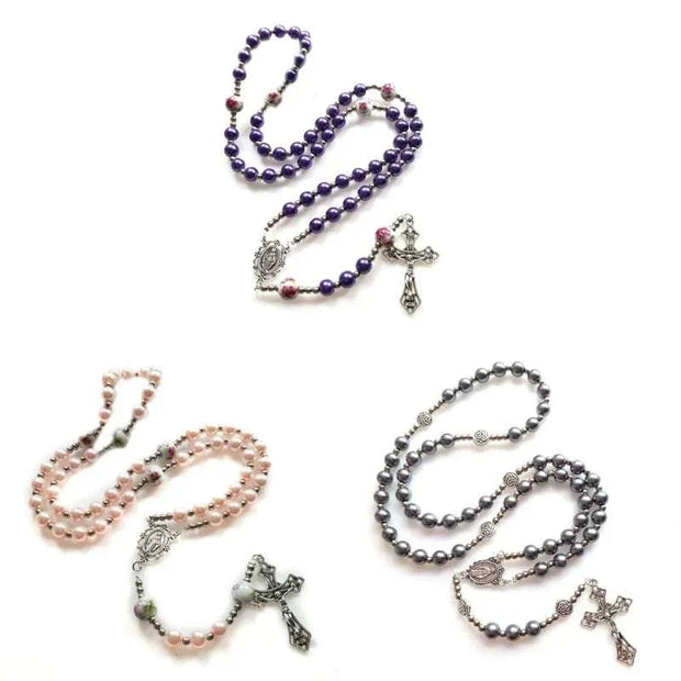 Rosary Bead Necklace