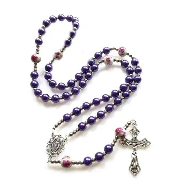 Rosary Bead Necklace