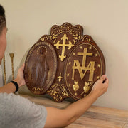 Virgin Mary Wall Hanging Decor