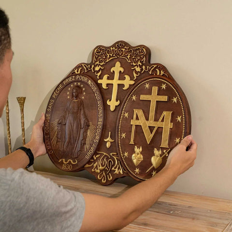 Virgin Mary Wall Hanging Decor