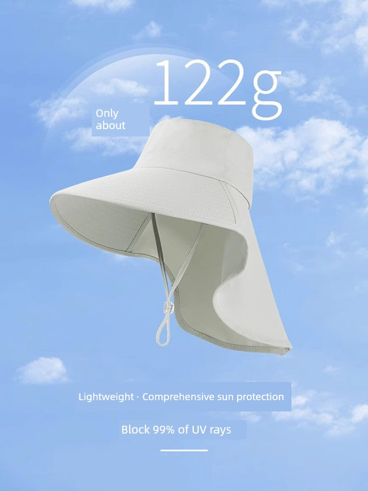 Sun Hat with Neck Cover