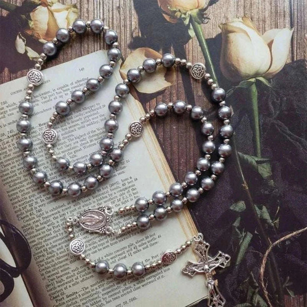 Rosary Bead Necklace