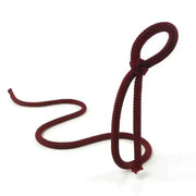 Suspended Rope Wine Bottle Holder with unique serpentine design.
