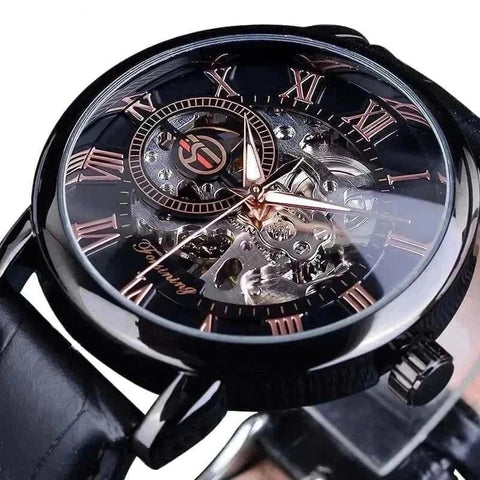 Men's luxury brand watch with intricate dial and premium materials.