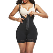 Breasted Body Sculpting Pants in black, high-waist design for body shaping and support.