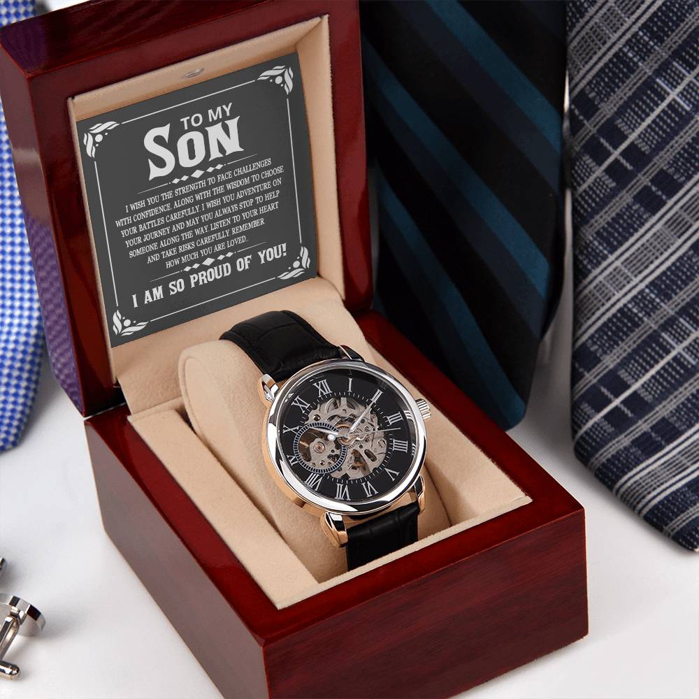 Men's Son Openwork Watch