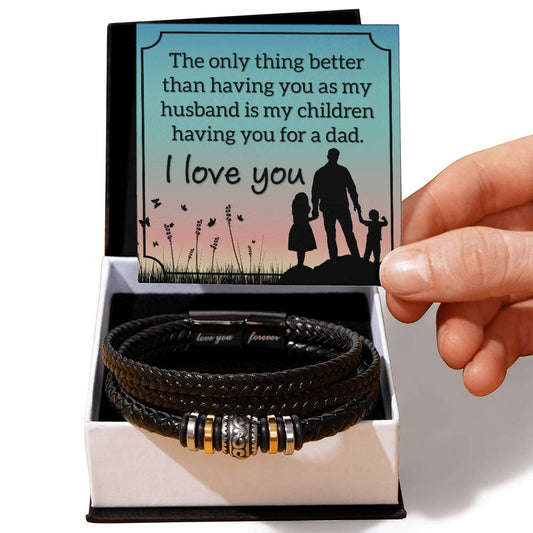 Men's Love You Forever Bracelet