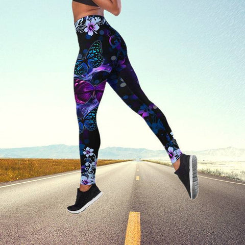 Butterfly Yoga Pants