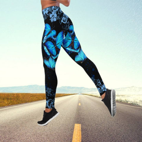 Butterfly Yoga Pants