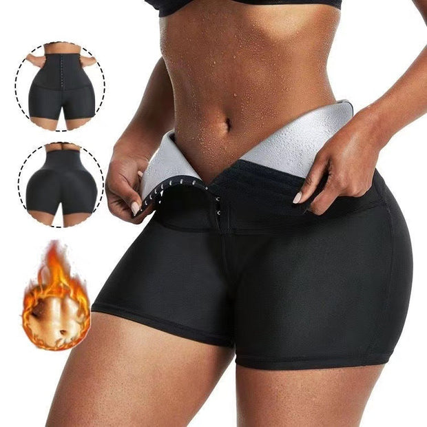 Hip Lifting Ab Shorts with tummy control and hip-lifting design, ideal for workouts and casual wear.
