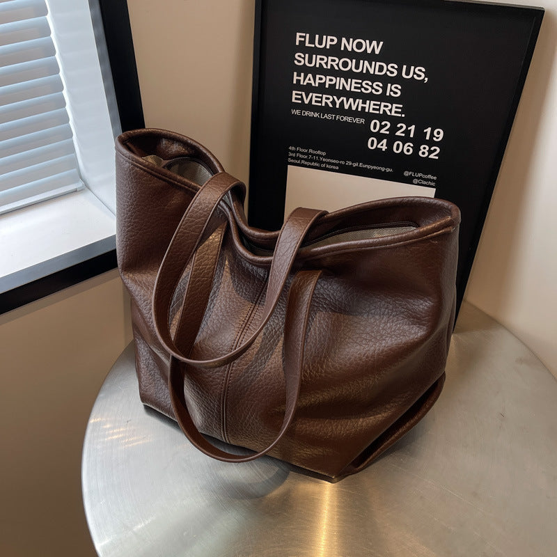 High-End Retro Commuter Tote