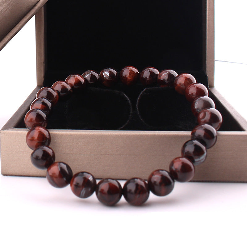 Vintage Red Tiger Eye Bracelet