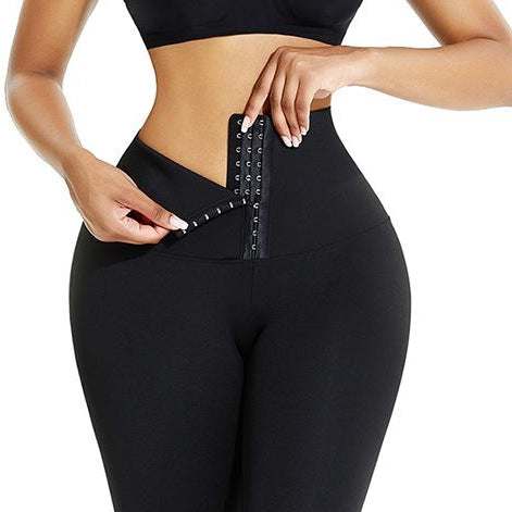 Abdominal Hip Lift Yoga Pants providing high-waisted support and flattering silhouette.