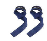 Blue gym lifting straps for enhanced performance and hand protection