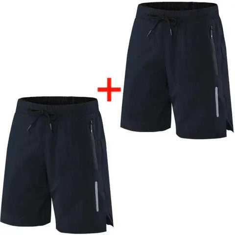 Gym Shorts for Men, black, breathable fabric, stylish, comfortable fit, ideal for workouts.