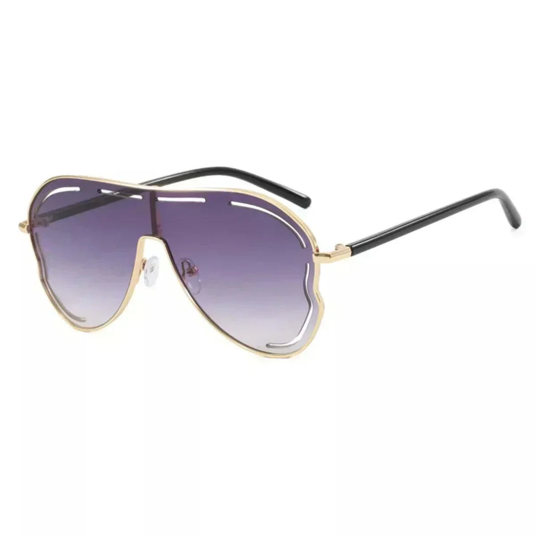 Oversized aviator sunglasses with gradient lenses from Hot Topic Goods, featuring lightweight metal frames and a stylish design for versatile everyday wear