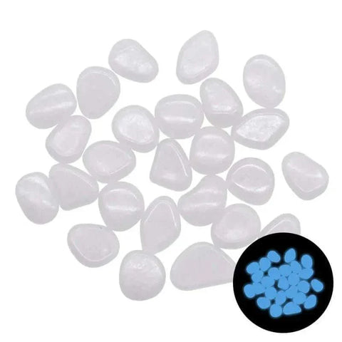 Luminescent Garden Pebbles
