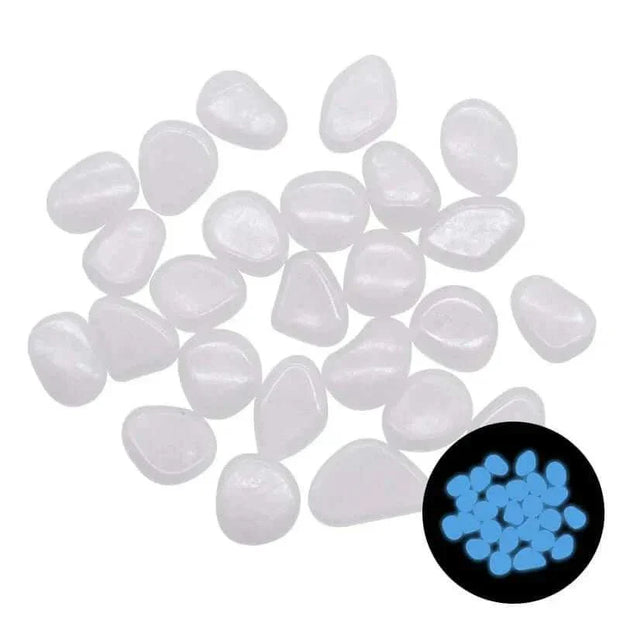 Luminescent Garden Pebbles