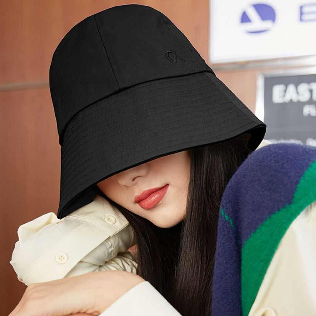 Women's Lightweight Bucket Hat from Hot Topic Goods in classic cotton design for casual summer wear