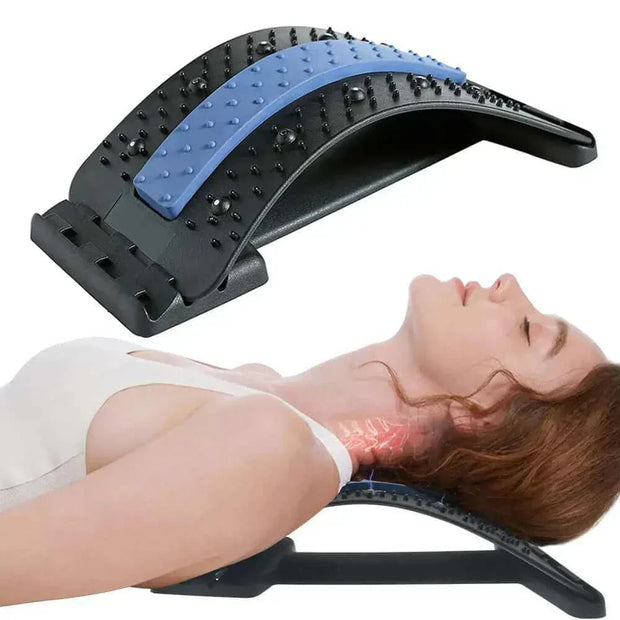 Back Massage Pad for tension relief and improved posture, featuring 88 massage points and three gear adjustments.
