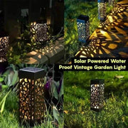 Solar Powered Waterproof Vintage Garden Light Solar Vintage Garden Light