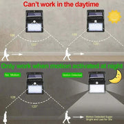 Garden Solar Lamp with motion detection and smart design for nighttime illumination.