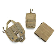 Tactical Military Dog Harness with nylon durability and adjustable fit for adventurous dogs.