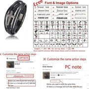 Mens Chakra Bracelet with stainless steel, leather, beaded design, and cross symbolism for style and energy.