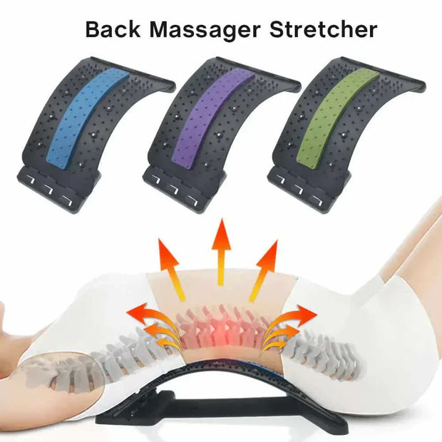 Back Massage Pad with adjustable levels and 88 massage points for targeted lumbar relief.