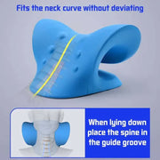 Neck Shoulder Stretcher Pillow for pain relief and posture correction.