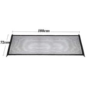 Dog Gate Fence with adjustable nylon mesh fabric, dimensions 72cm x 180cm.