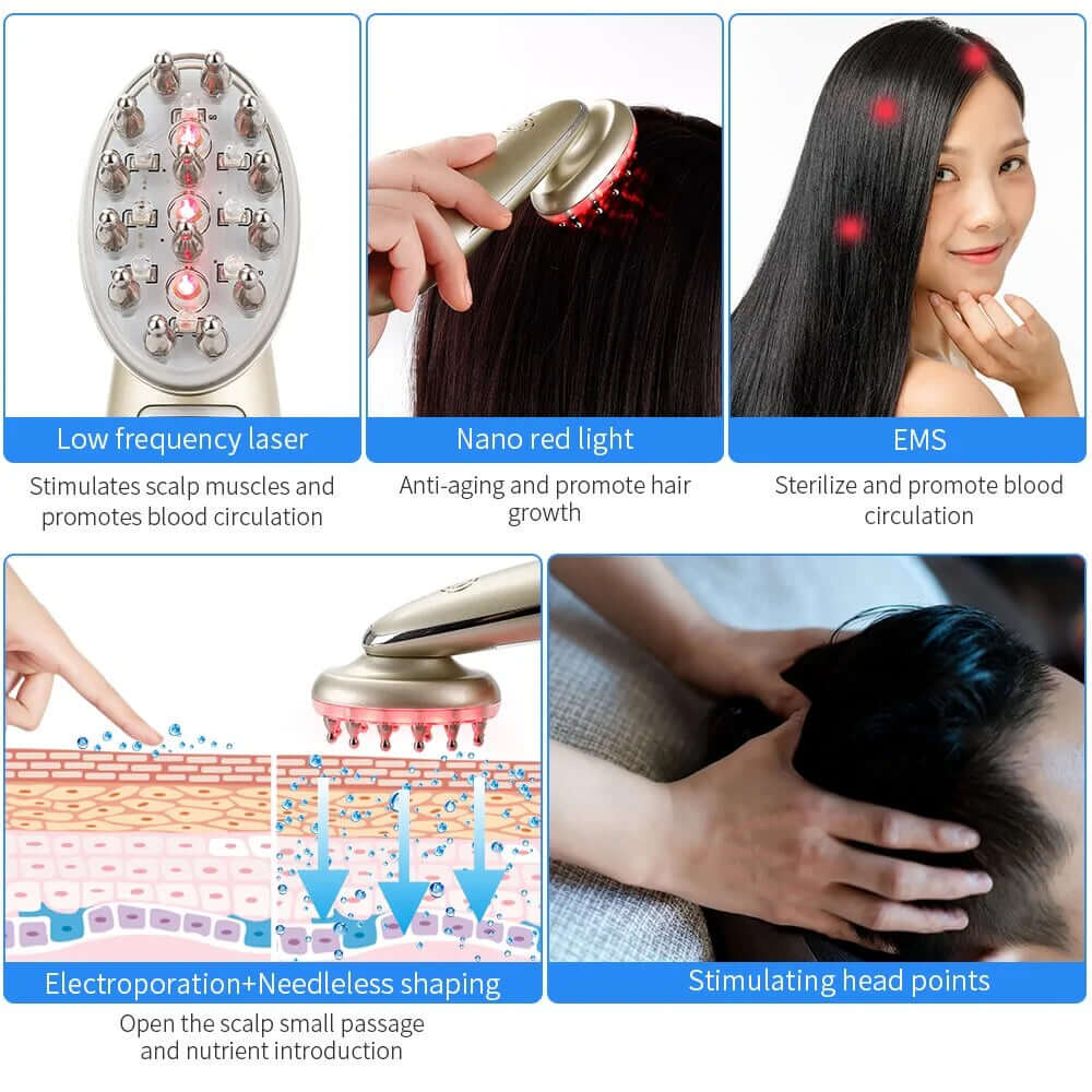 Electric Laser Hair Comb