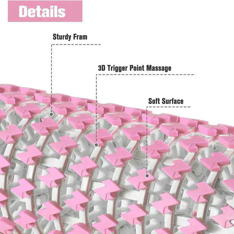 Multifunctional Yoga Pillar with 3D trigger point massage and soft surface.