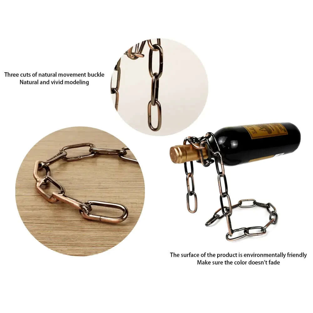 Magic Chain Wine Holder