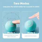 Smart Cat Ball Toy with two modes and touch activation for engaging play.