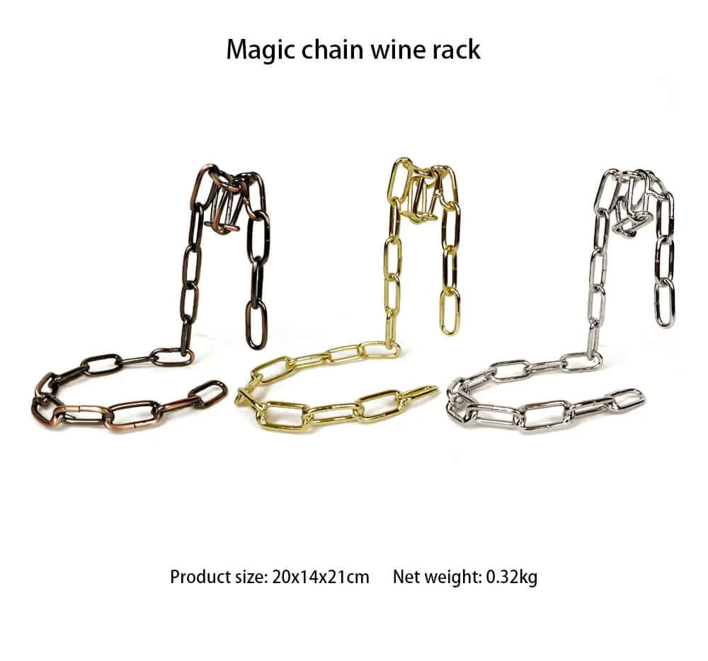 Magic Chain Wine Holder