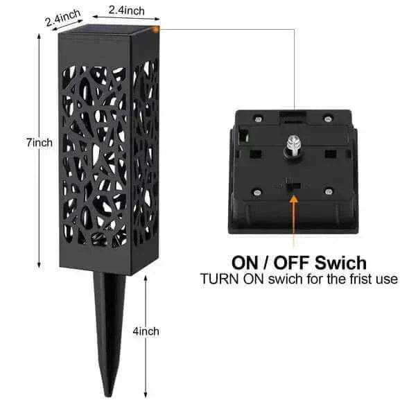 Solar Powered Waterproof Vintage Garden Light Solar Vintage Garden Light