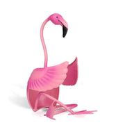 Flamingo Wine Holder with vibrant pink design and stable structure.