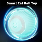 Smart Cat Ball Toy with glowing design for interactive pet play.