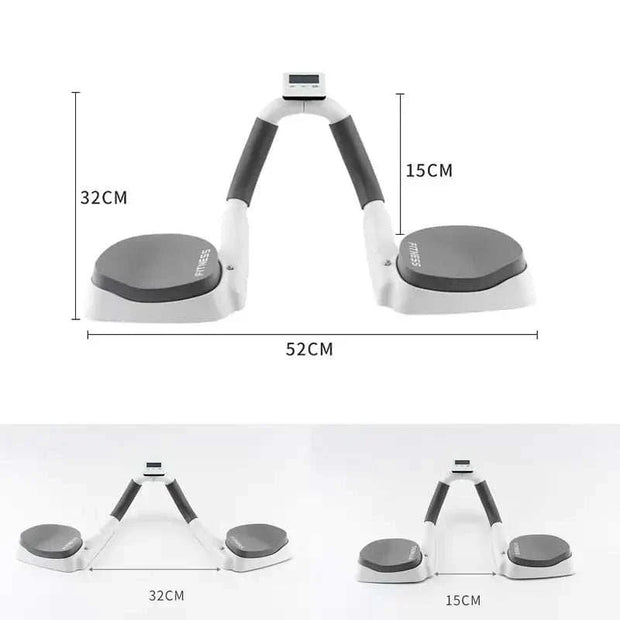 Timing Shelf Fitness Trainer with built-in timer, versatile exercise options, and high-quality construction for strength training.