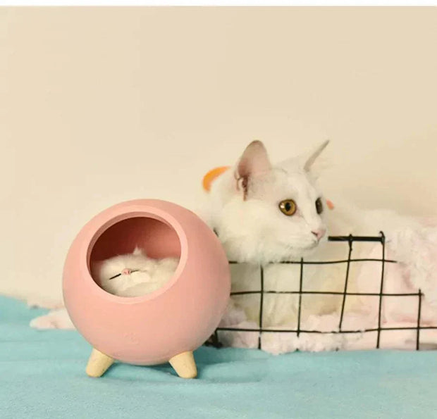 LED Cat Light with cozy glow and smart features.